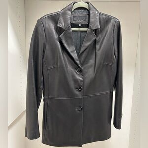 Jones New York Leather Jacket 1990’s
